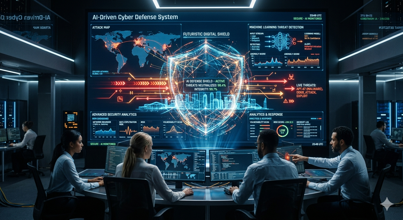 Future cybersecurity threats in 2027 and AI-powered cyber defense